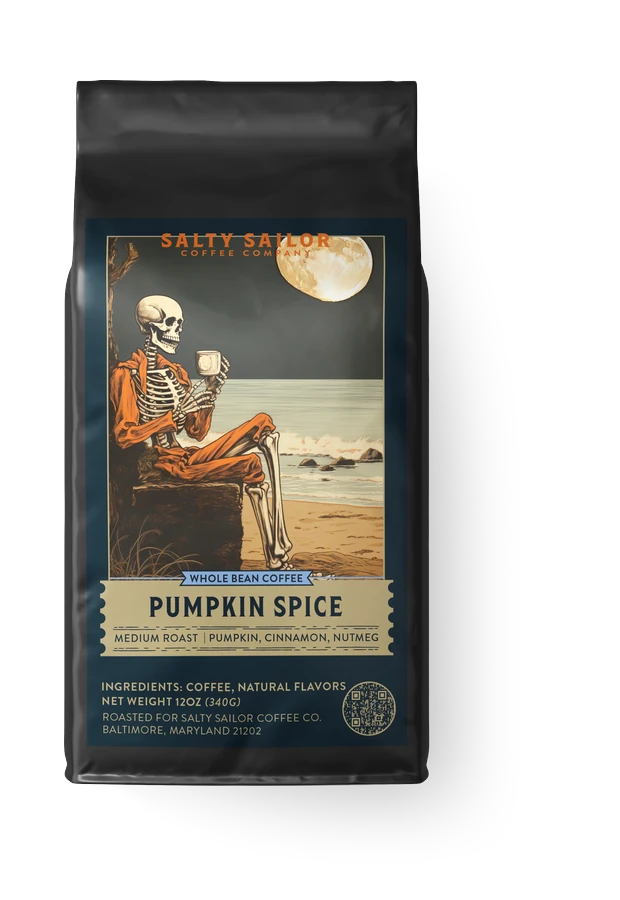 Pumpkin Spice: A Limited Edition Coffee coffee bag, straight-on view