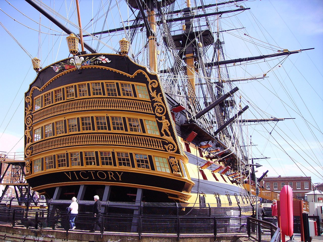 HMS VICTORY Oak Beam Custom Pen