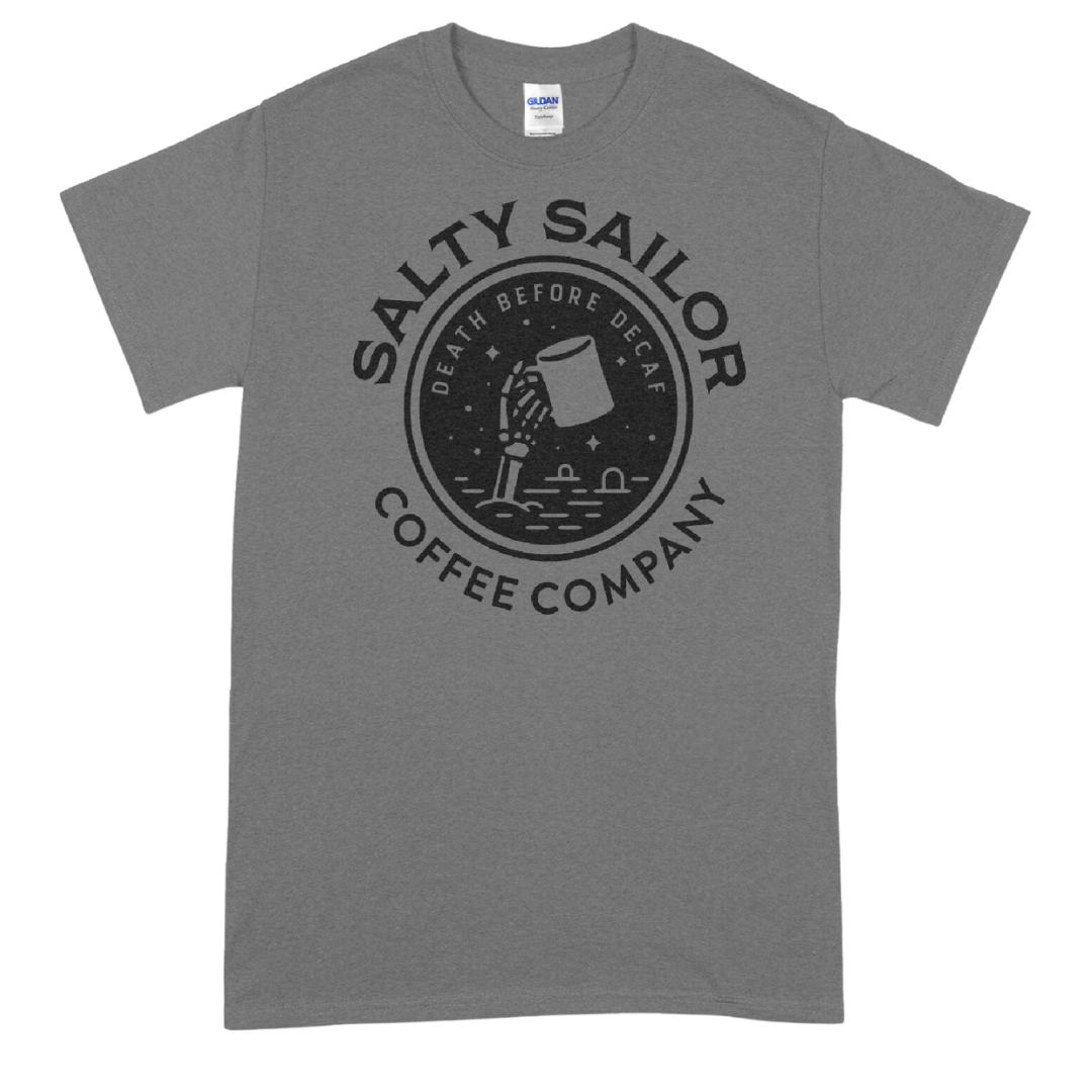 Death by Decaf Salty Sailor T Shirt