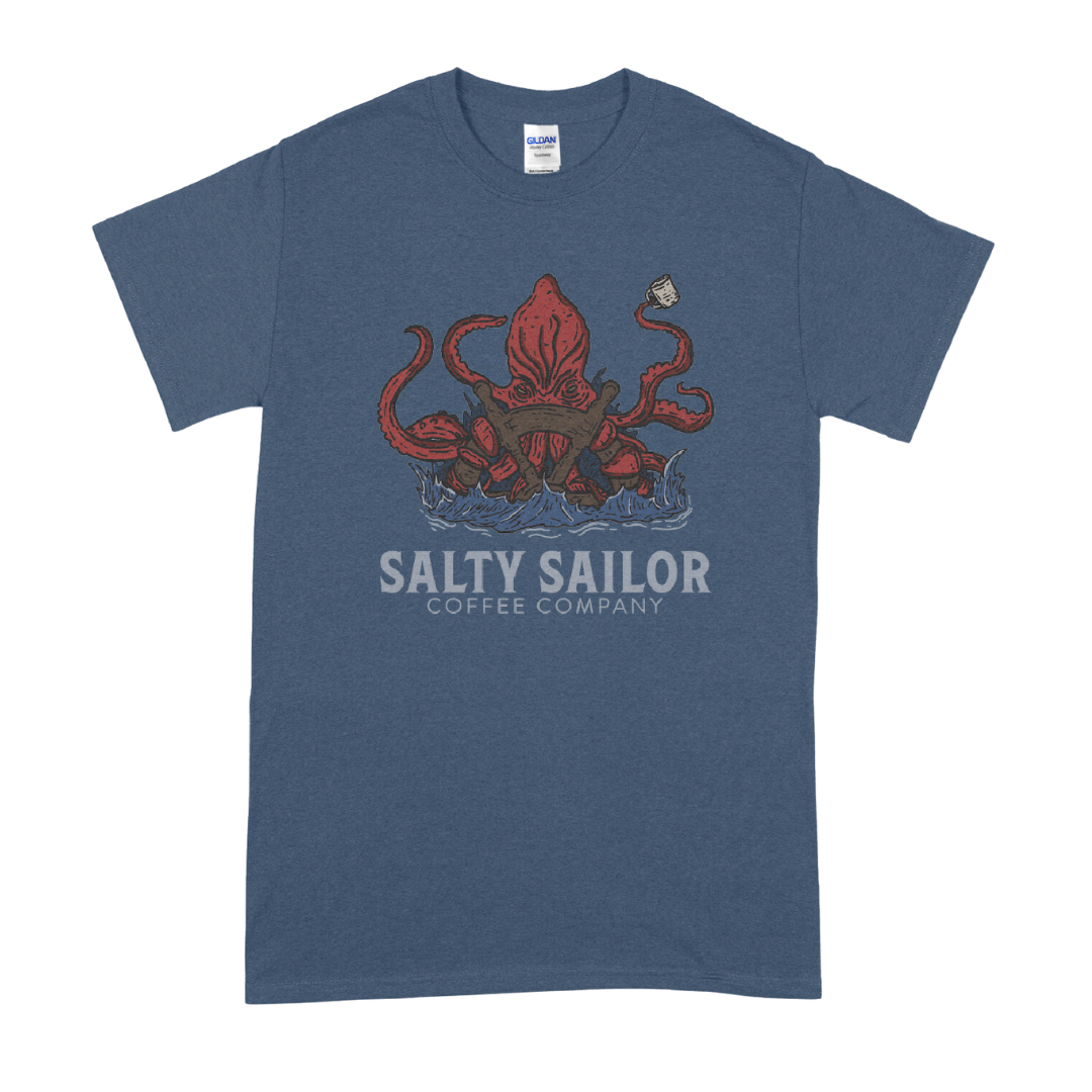 Kraken Salty Sailor T Shirt