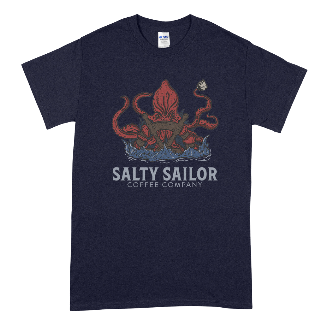 Kraken Salty Sailor T Shirt