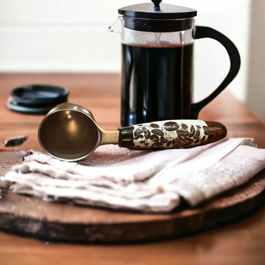 Hand Turned Coffee Scoop