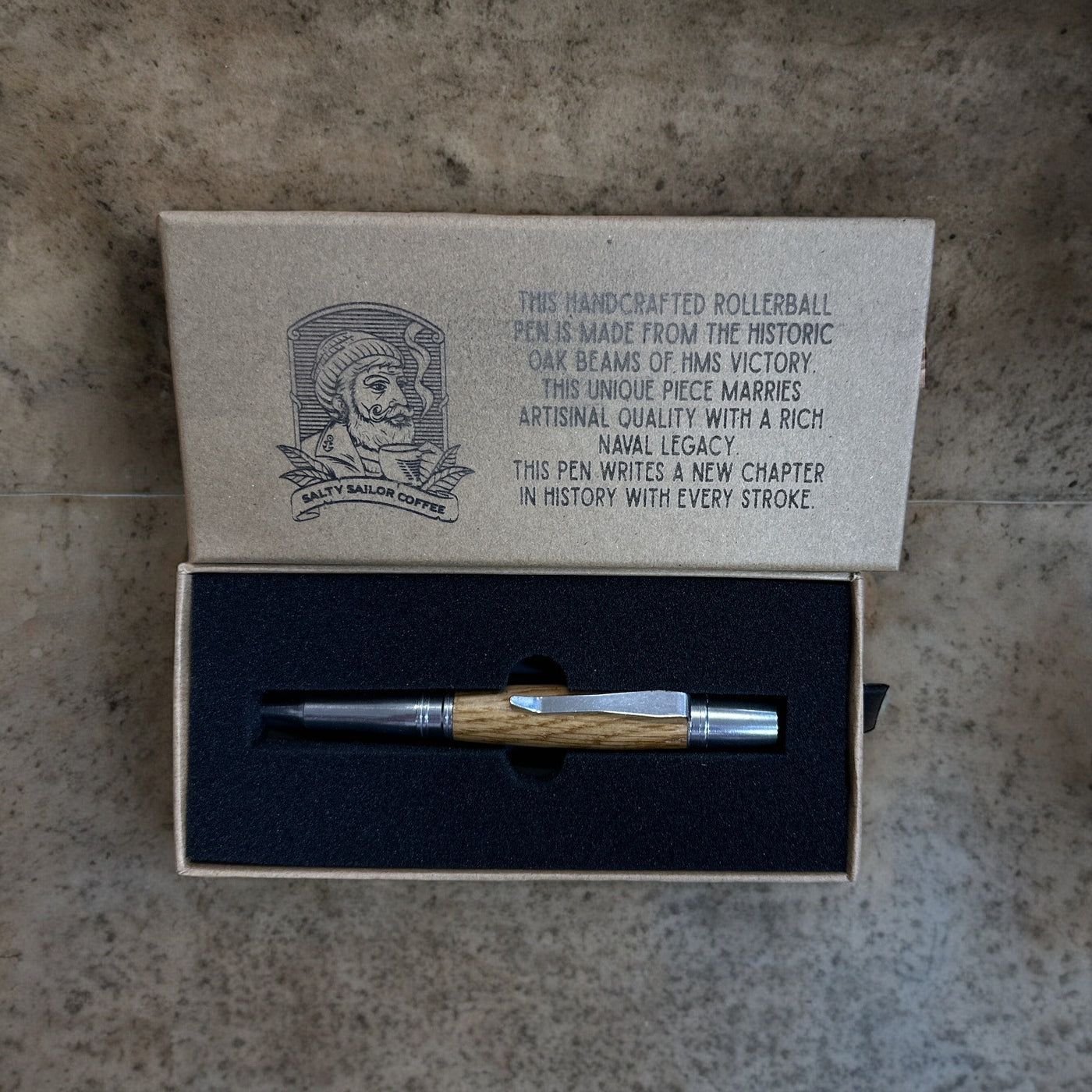 HMS VICTORY Oak Beam Custom Pen
