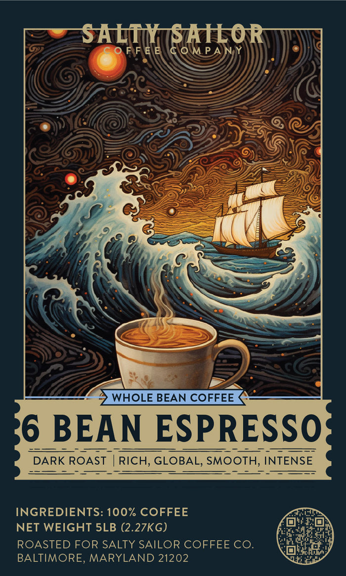 Salty Sailor's 5-Pound Bulk Coffee Bag