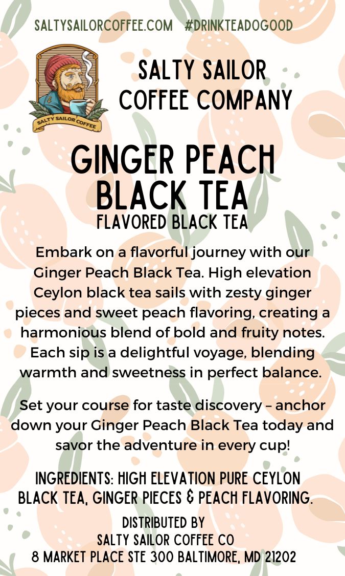 Ginger Peach Black Tea