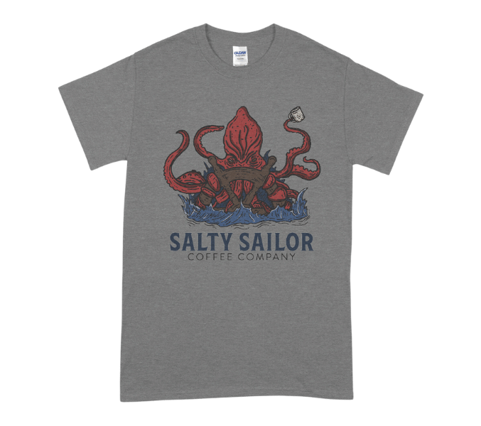 Kraken Salty Sailor T Shirt