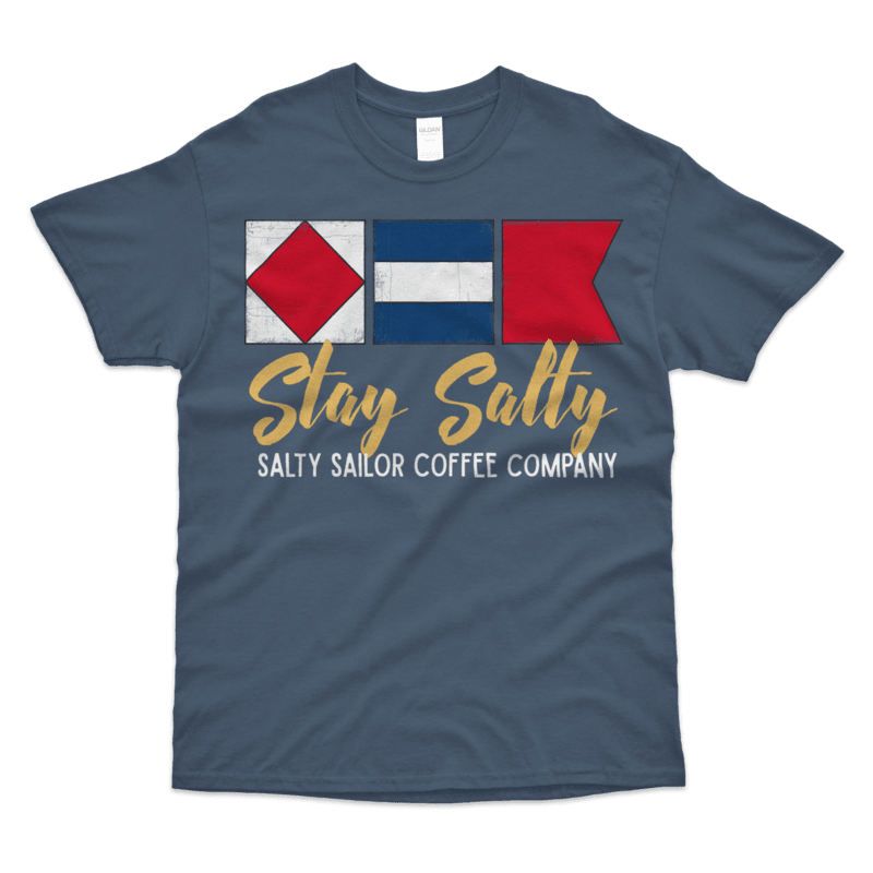 Stay Salty T-shirt: Unisex Heavyweight T-Shirt