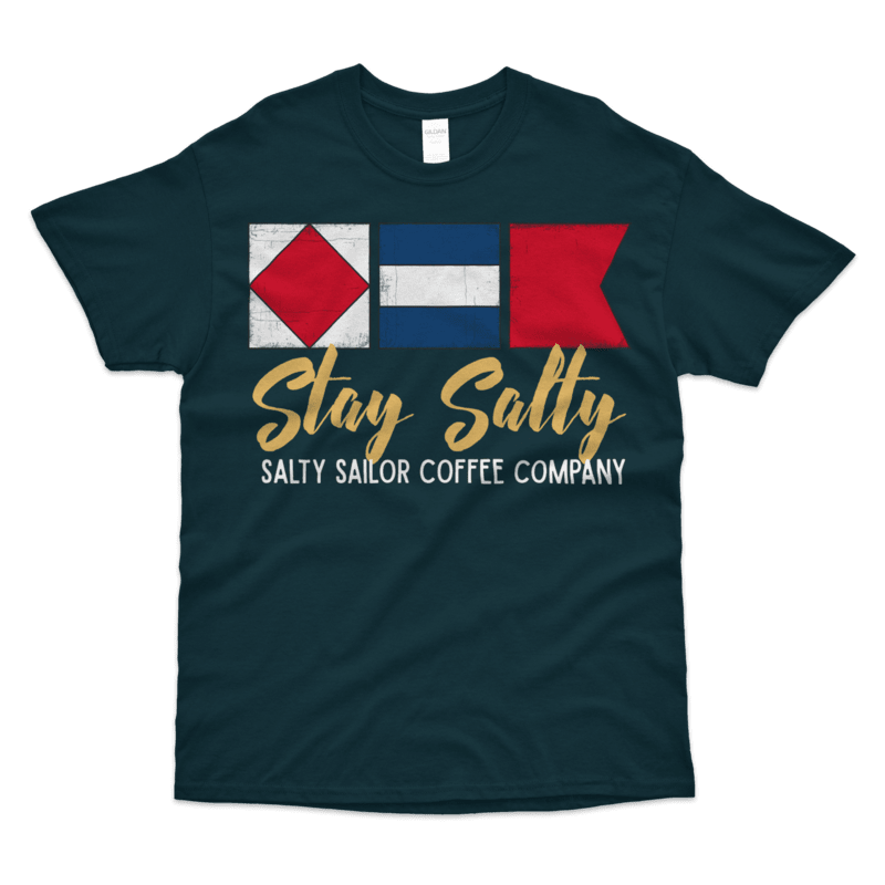 Stay Salty T-shirt: Unisex Heavyweight T-Shirt