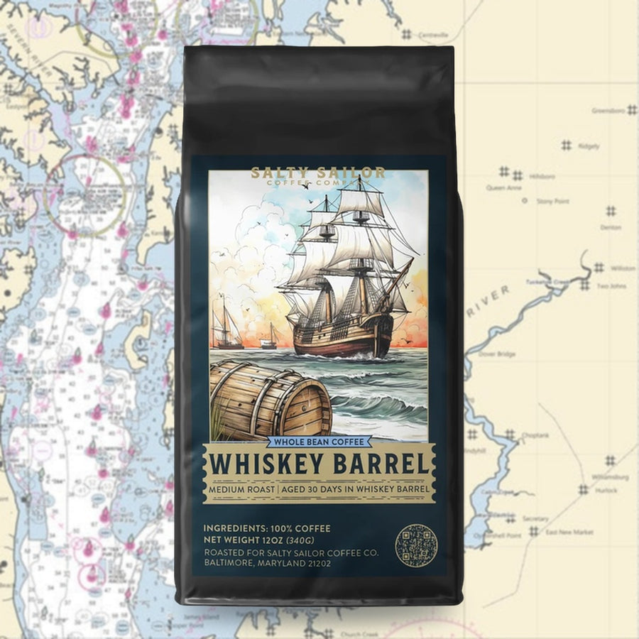 Whiskey Barrel:  Our Barrel-aged Coffee