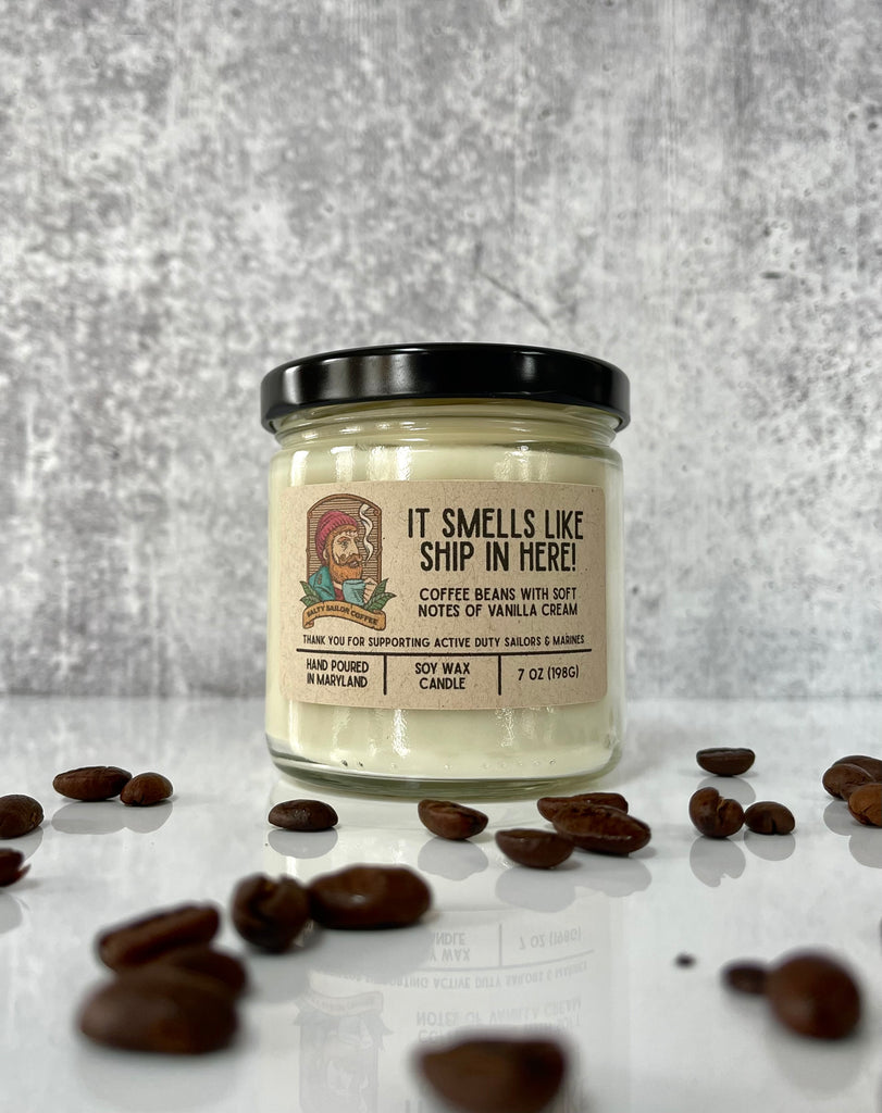 It Smells like Ship in Here: Coffee Candle