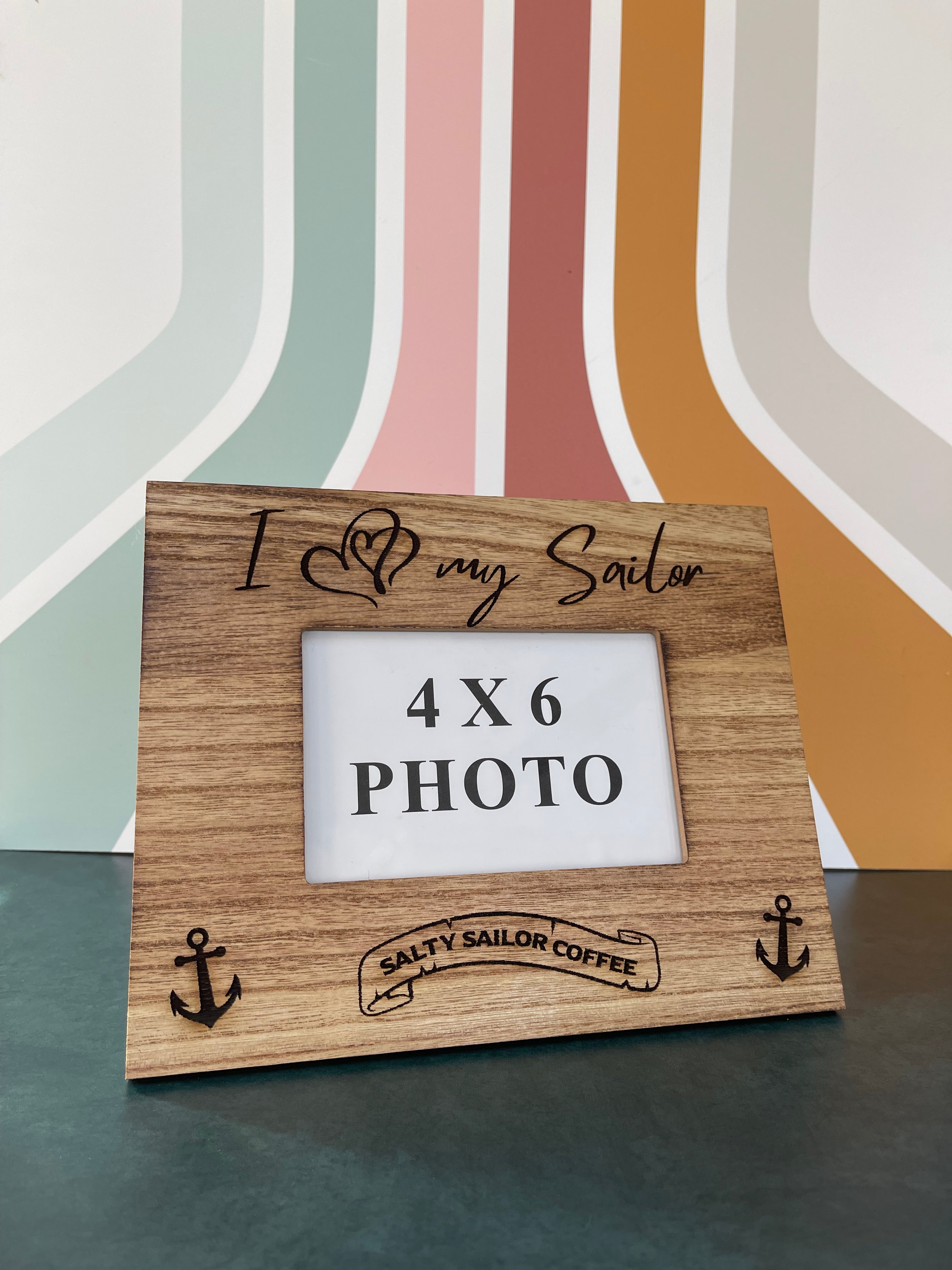 Salty Sailor Picture Frame