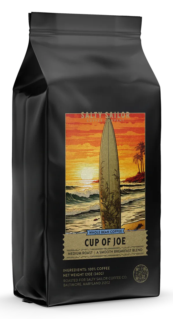 Cup of Joe:  A Breakfast Blend, three-quarter view