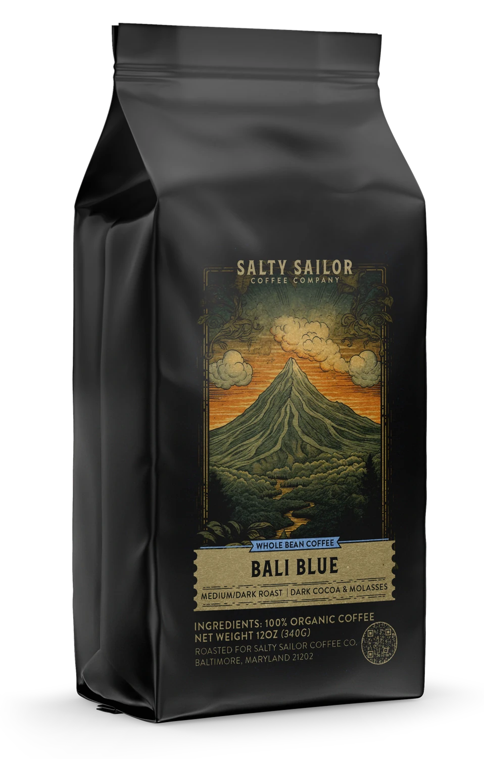 Kintamani Highlands:  Indonesian Single-Origin Coffee, three-quarter view