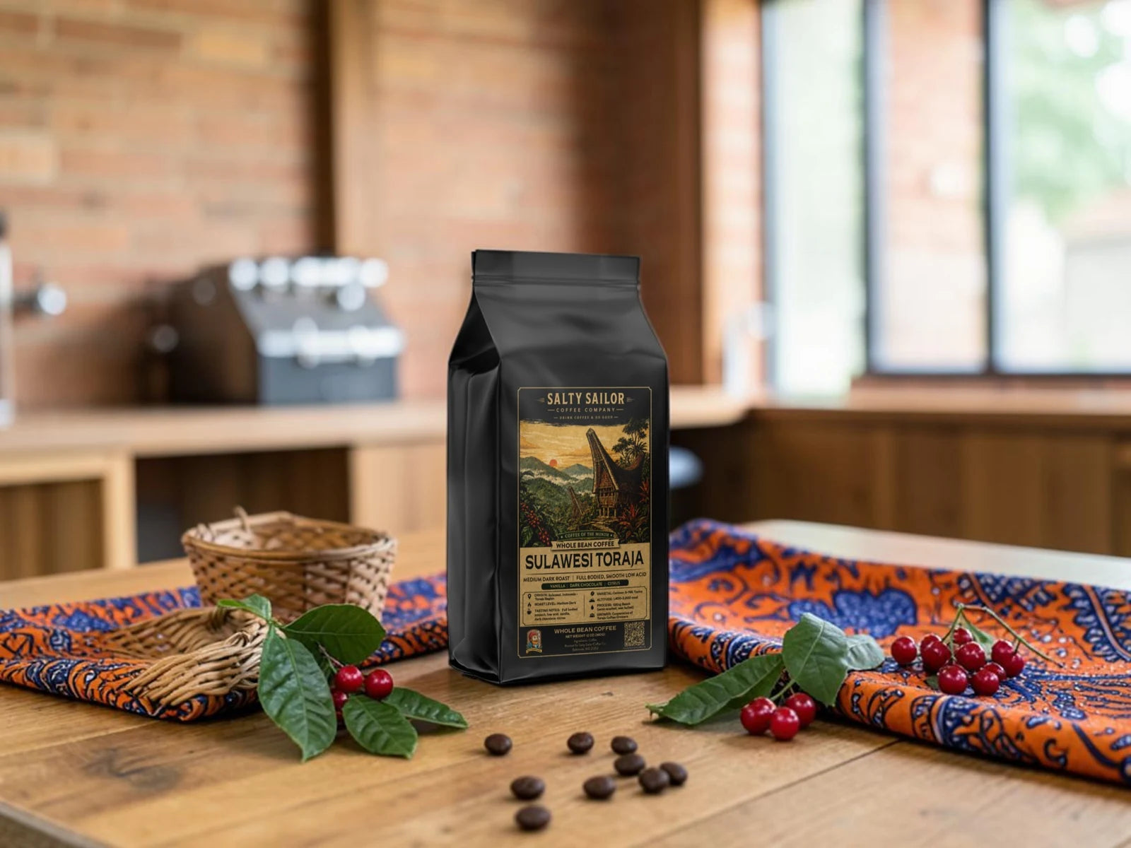 Sulawesi Toraja in the galley